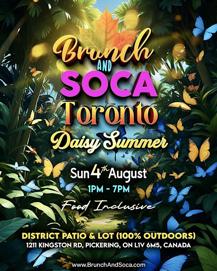 Brunch And Soca Toronto