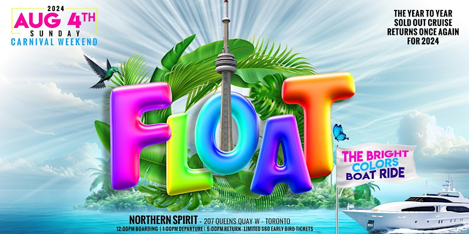 FLOAT 2024 The Bright Colors Boat Ride