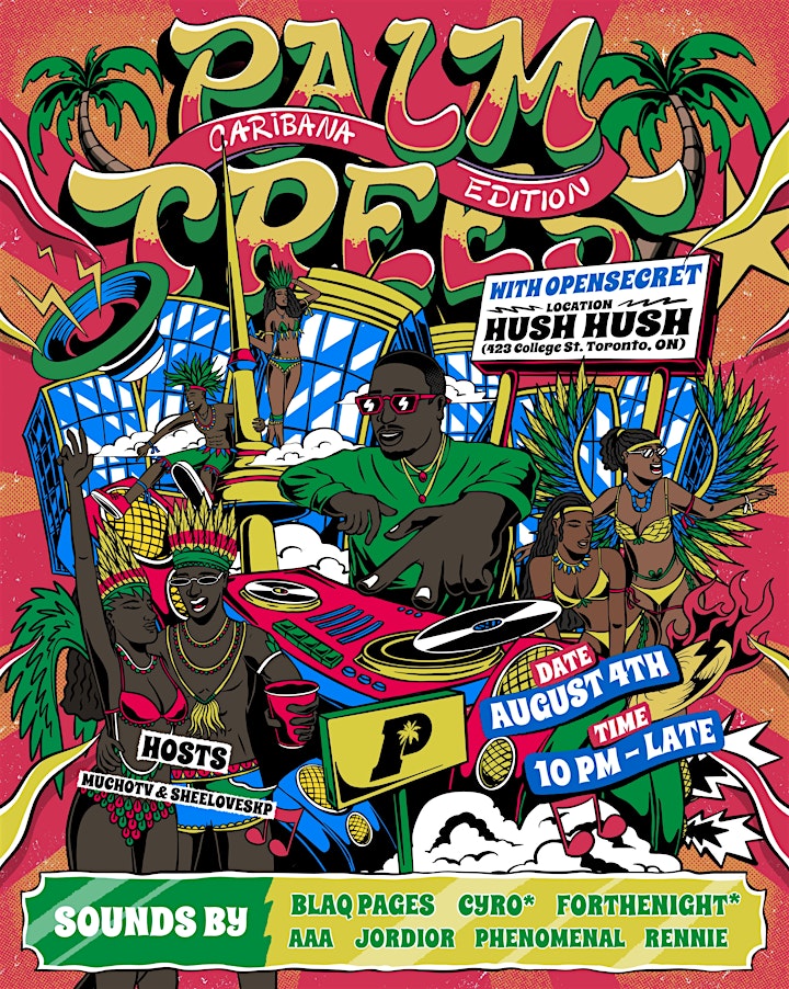 PALM TREES CARIBANA EDITION WITH OPENSECRET