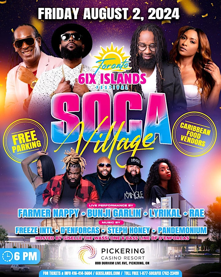 SOCA VILLAGE 6ix Island Festival