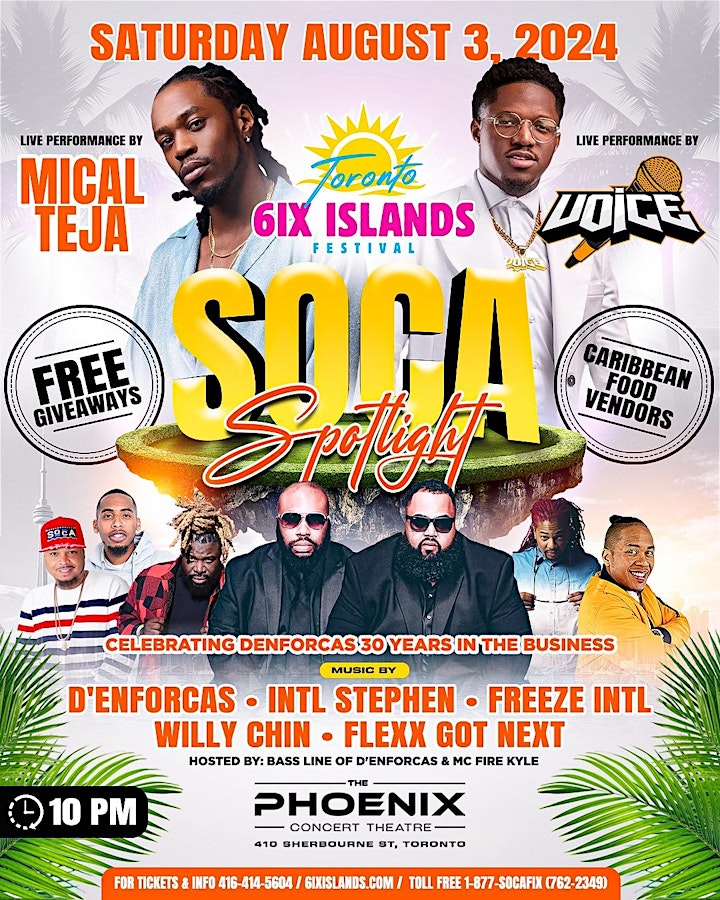 Soca Spotlight 6ix Islands Festival