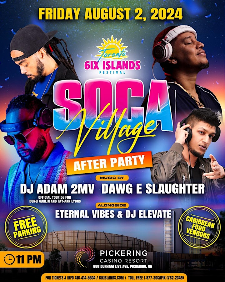 THE OFFICIAL SOCA VILLAGE AFTERPARTY Carnival Friday