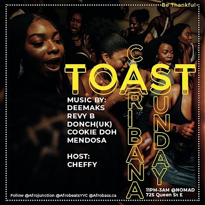 TOAST - Caribana Sunday