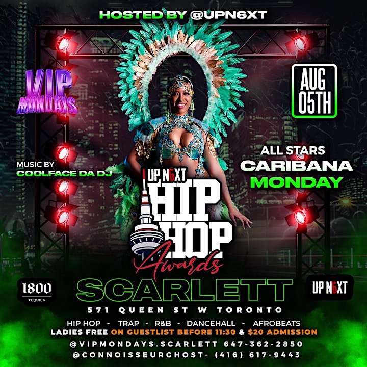 VIP Mondays - Caribana Monday