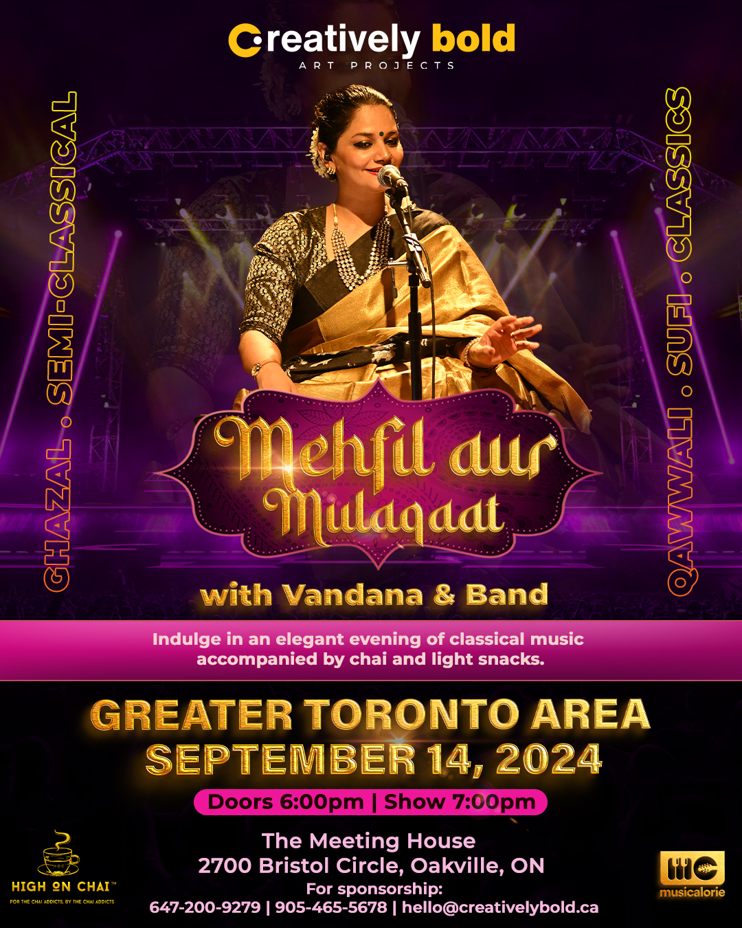 mehfil aur mulaqaat Toronto poster