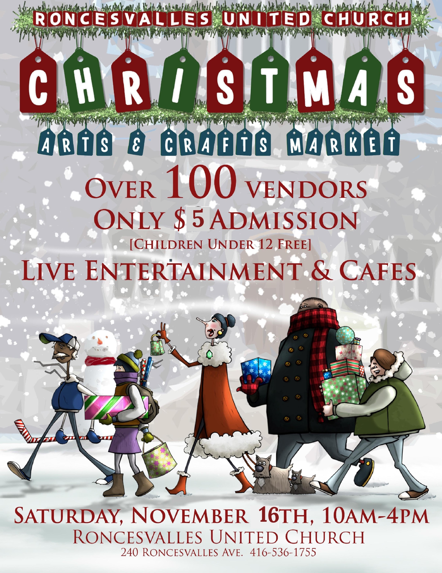 Roncesvalles United Church Christmas Arts & Crafts Market