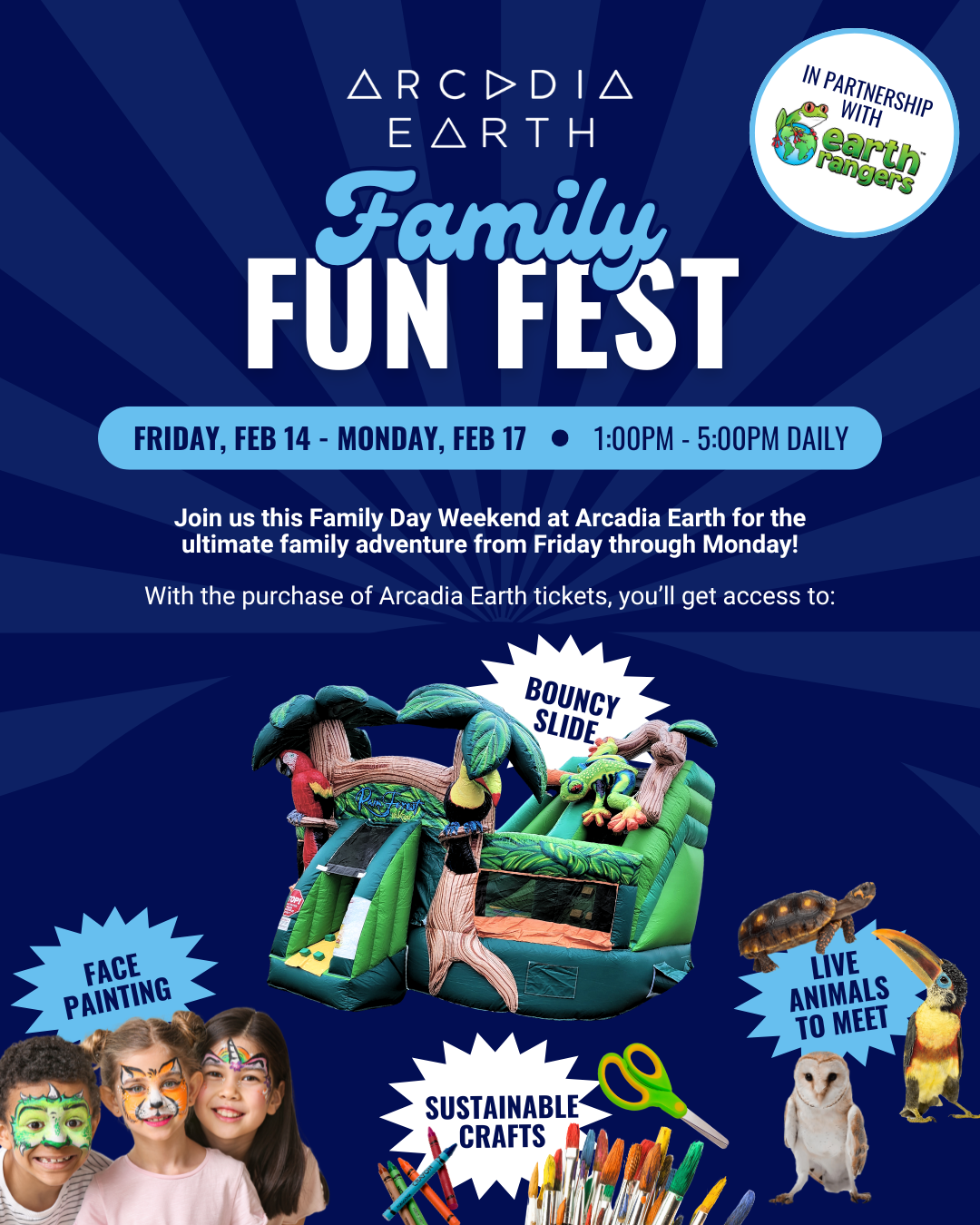 Family Fun Fest Arcadia Earth