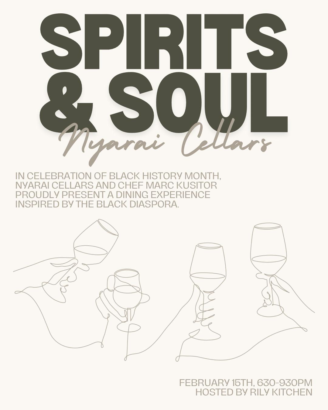 SPIRITS & SOUL by Rily Kitchen (Toronto)