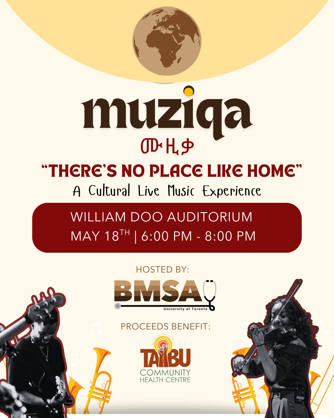 MUZIQA Promotional Flyer
