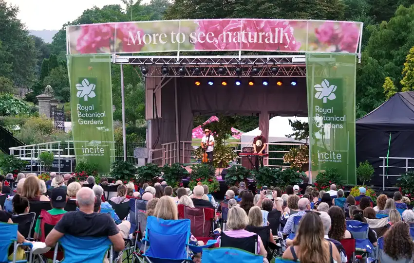Concerts in the Garden Royal Botanical Gardens