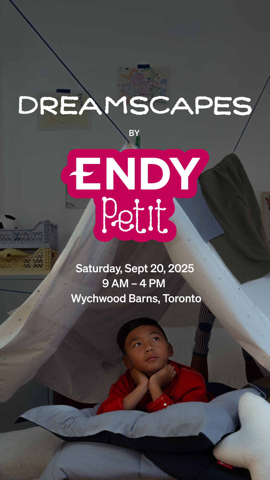 Children poster at Endy Dreamscapes event