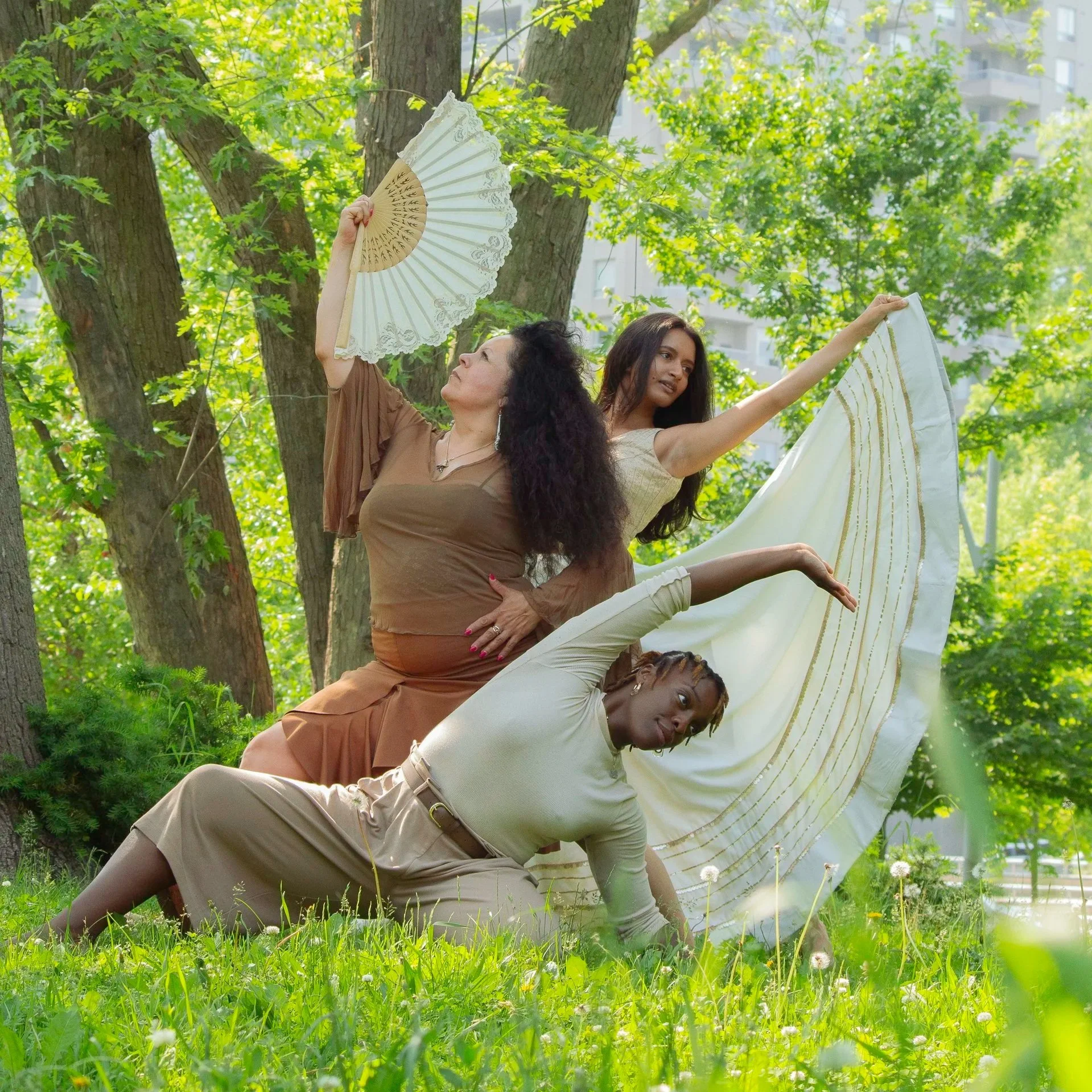 Dancers performing outdoors at Common Ground Dance Festival in Toronto