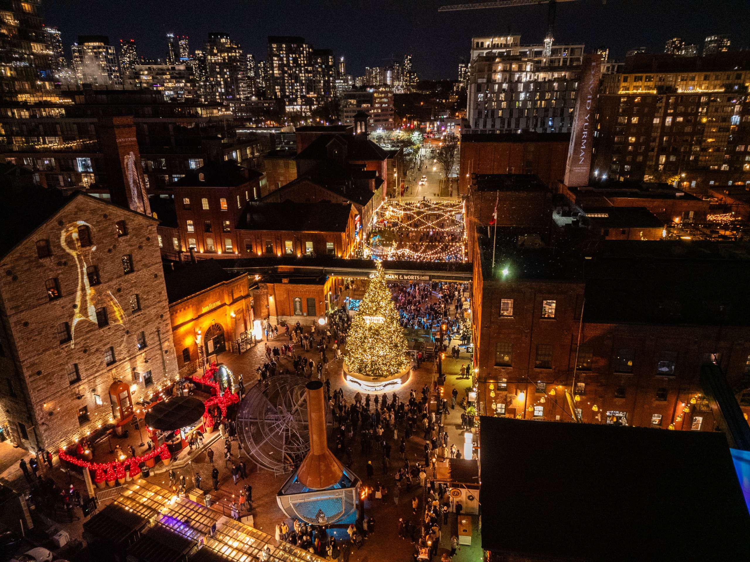 Toronto Distillery District 2025