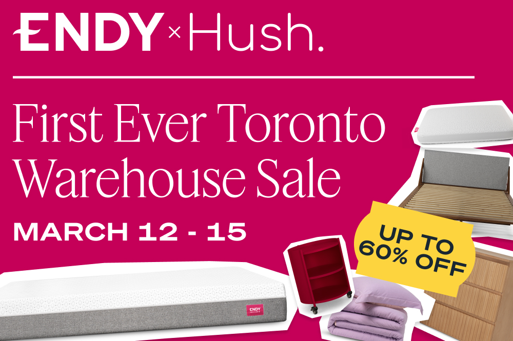Endy warehouse sale Toronto 